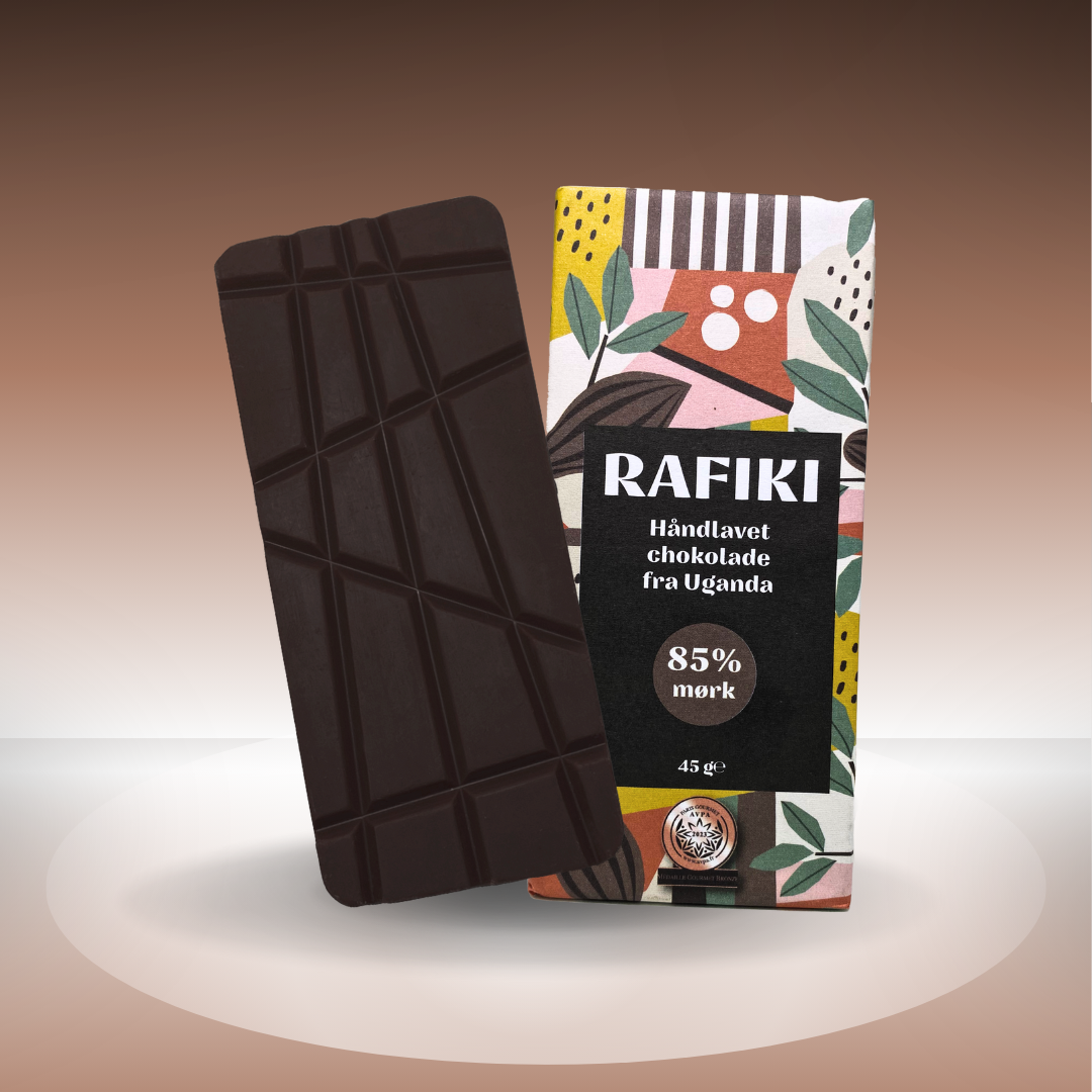Rafiki 85% mørk chokolade 45g