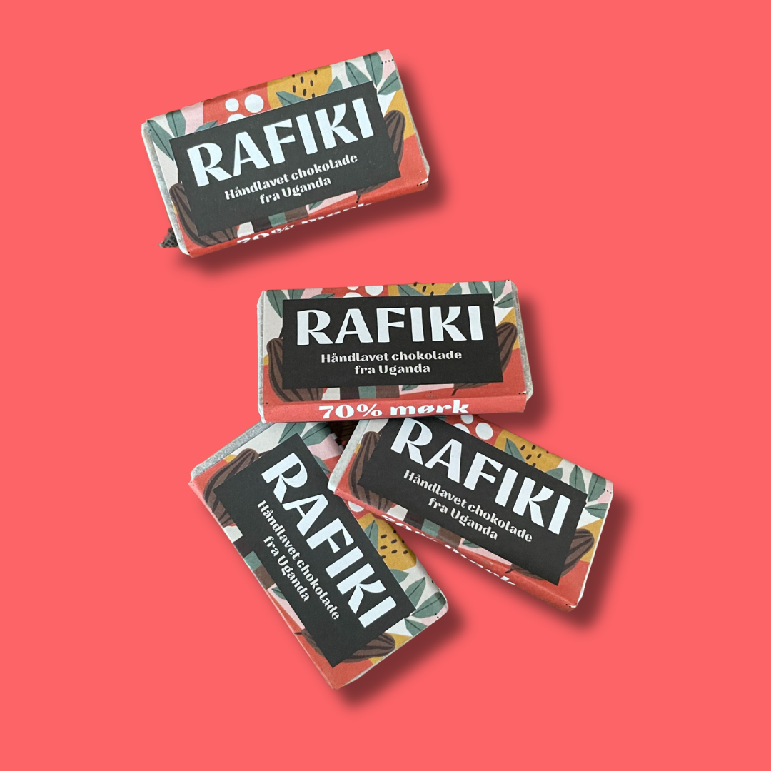 Rafiki 70% mørk chokolade 7g