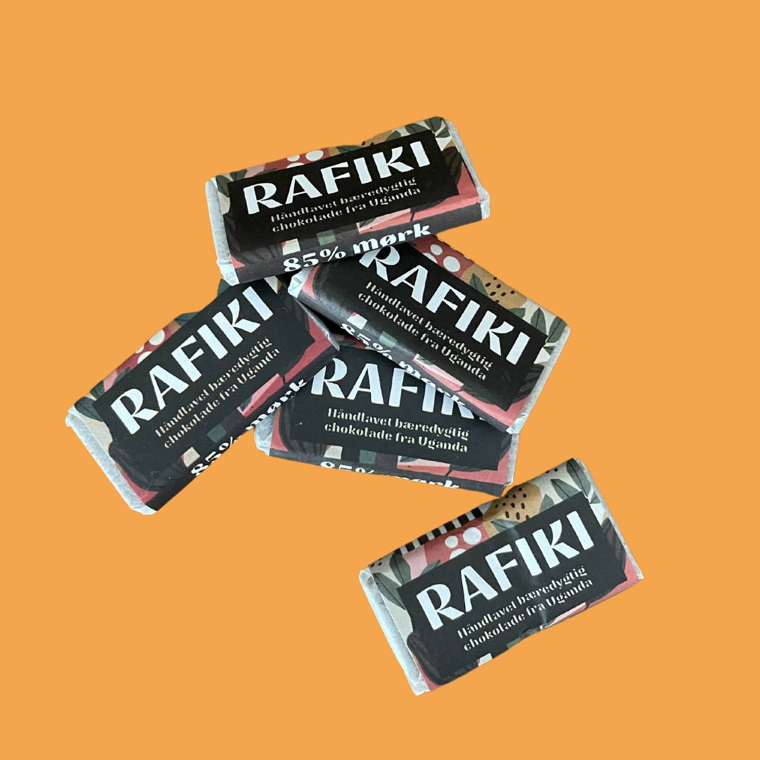 Rafiki 85% mørk chokolade 7g