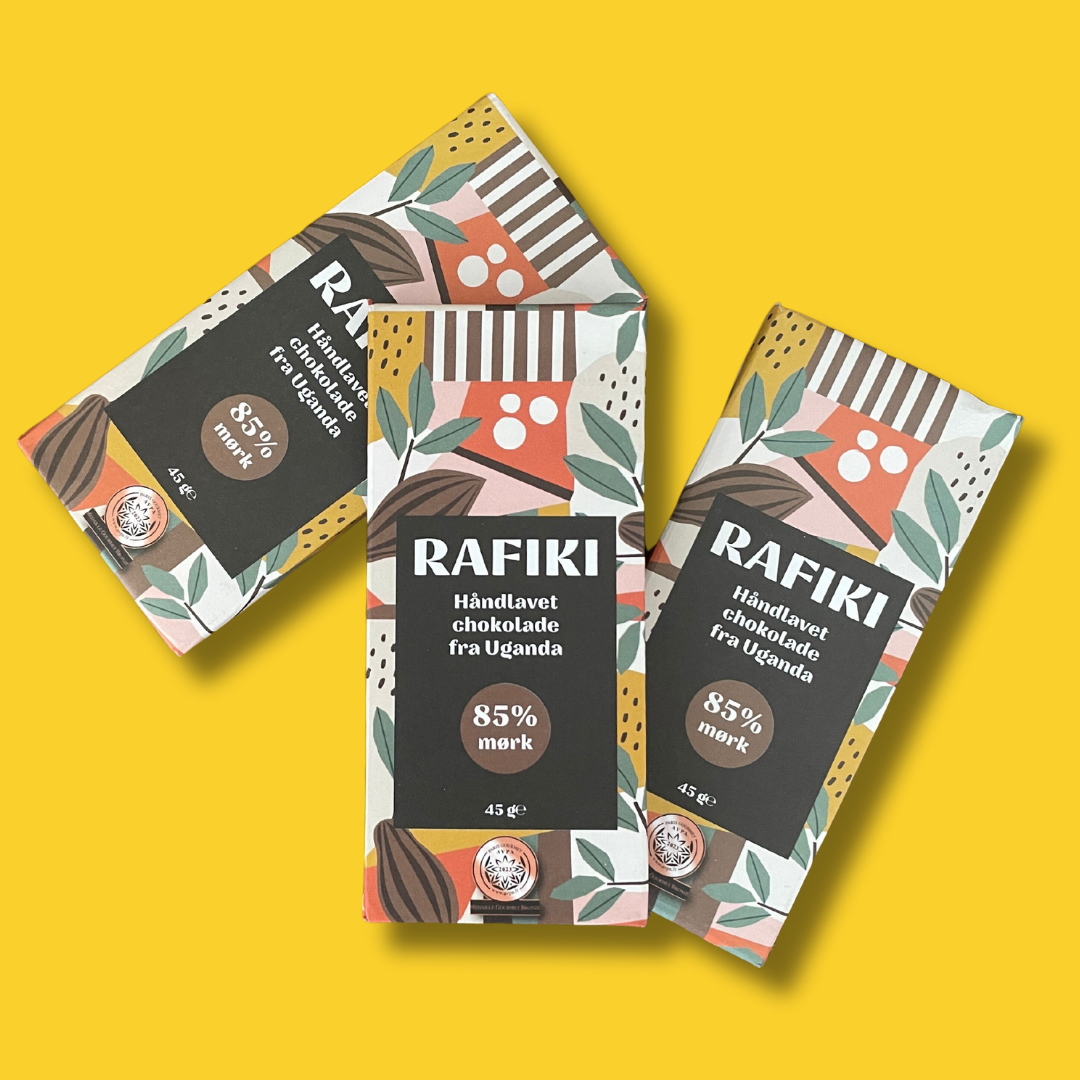 Rafiki 85% mørk chokolade 45g