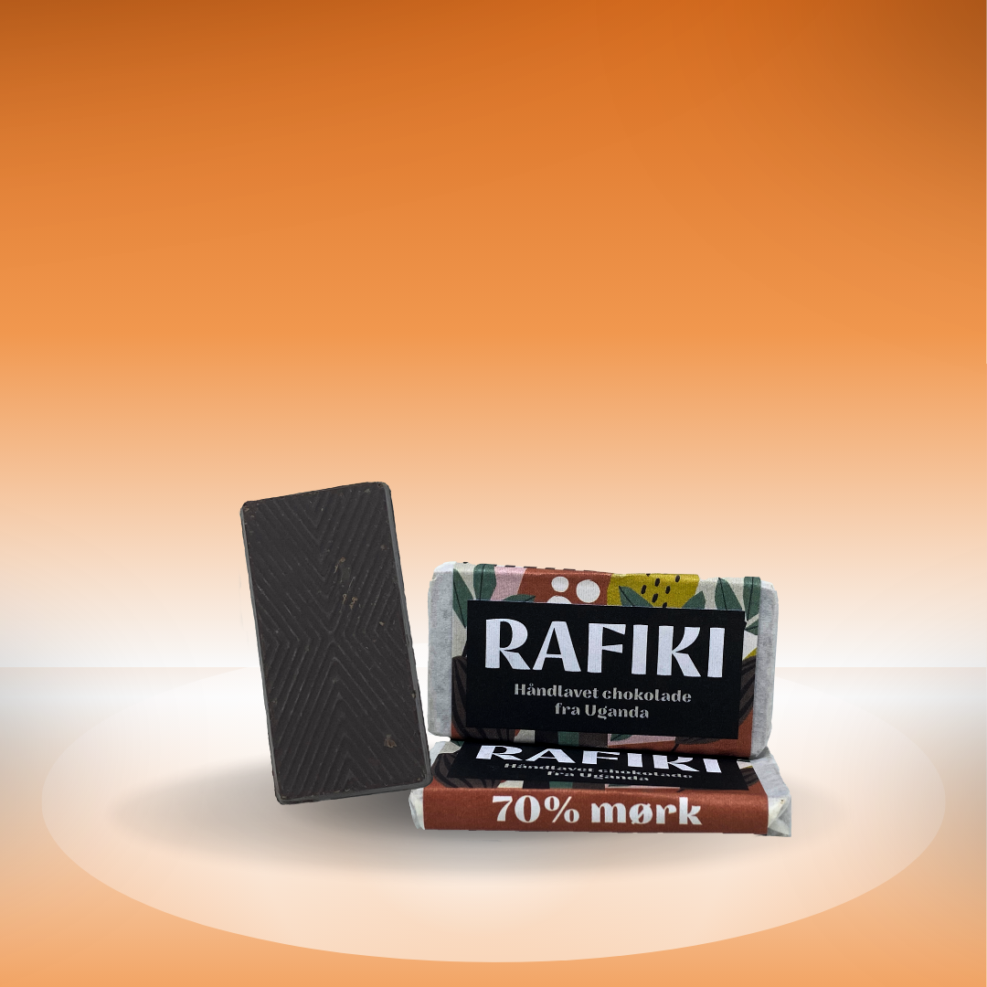 Rafiki 70% mørk chokolade 7g