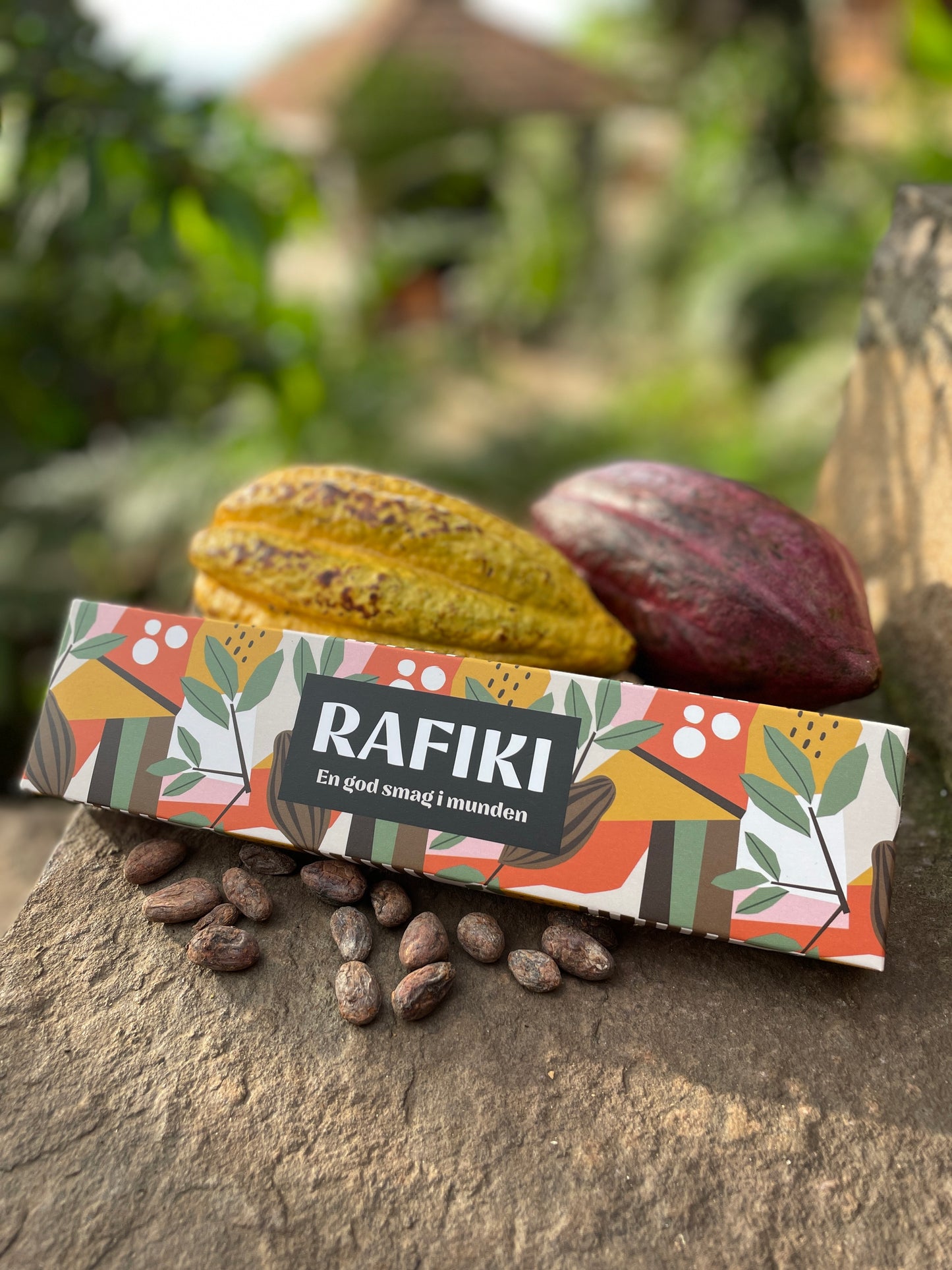 Gaveæske med 6 plader chokolade